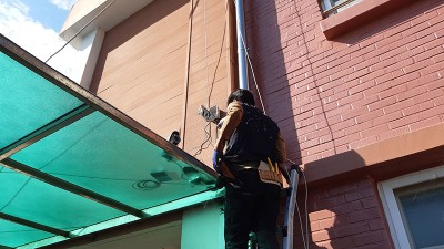 전라남도 완도 CCTV 카메라가 나오지않느다며 수리 기술지원서비스를 의뢰하셨습니다.